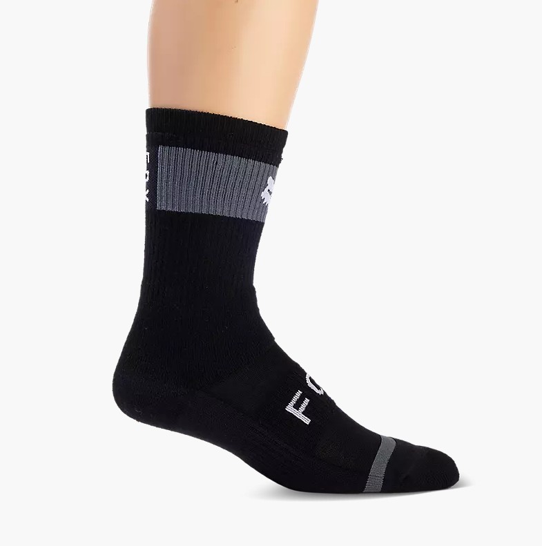Fox Socken Defend Winter 20 cm Schwarz