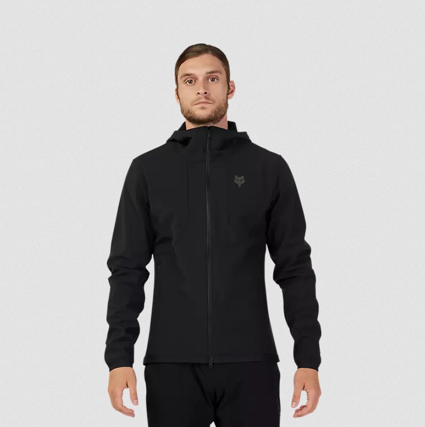 Fox Kapuzenjacke Hoodie Ranger Fire Schwarz