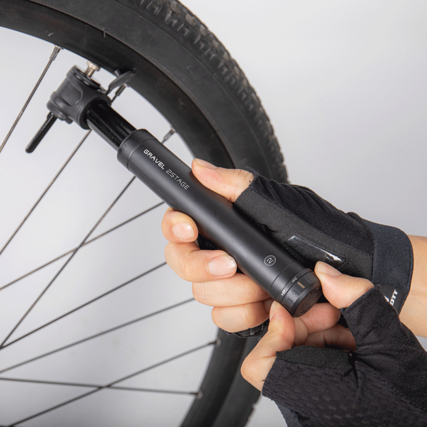 Topeak Gravel 2Stage Fahrradpumpe Minipumpe