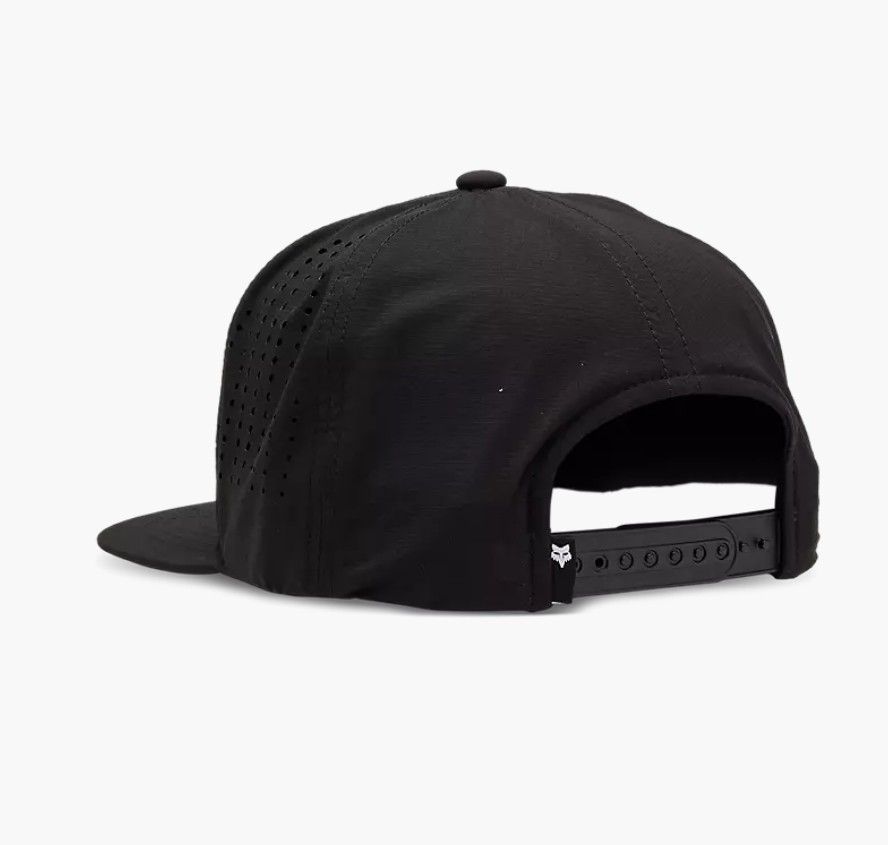 Fox Funktions Snapback Kappe Non Stop Schwarz