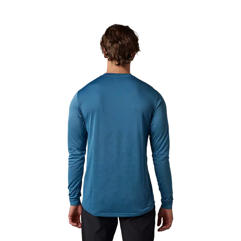 Fox Ranger Langärmliges Jersey Ranger TruDri® Blau