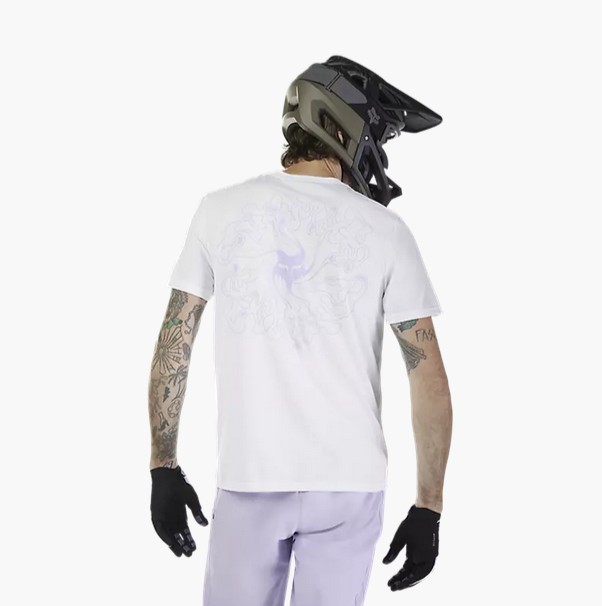Fox Frequenz Tech T-Shirt Weiß