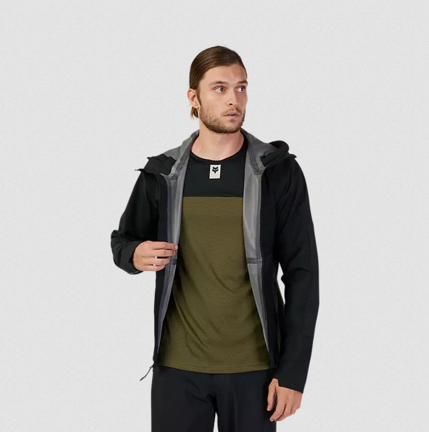 Fox Defend 3L Water Regenjacke Schwarz