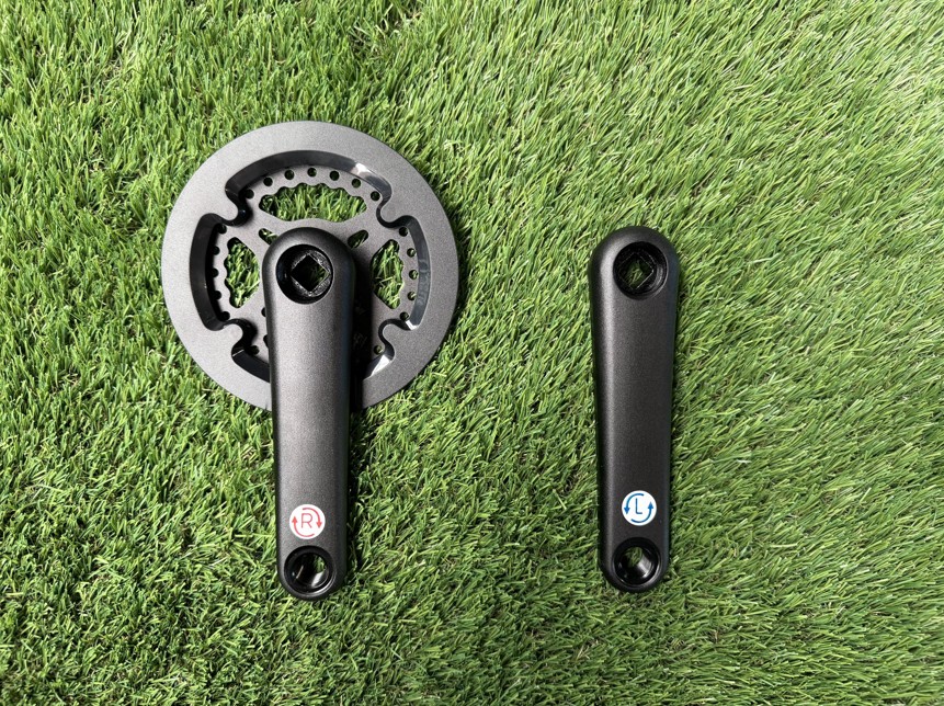 woom EXPLORE Kurbel-Set 4 / 5 / 6 Black