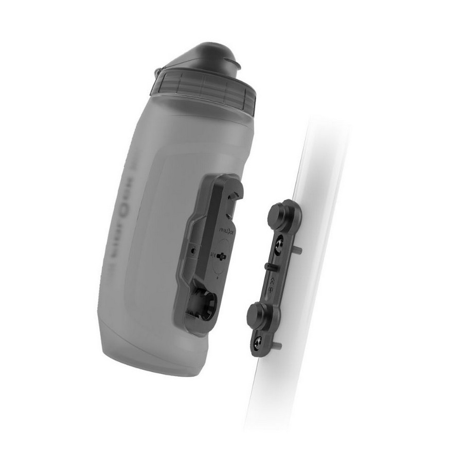 Fidlock Twist Bottle 590ml inkl. Bike Base Smoke