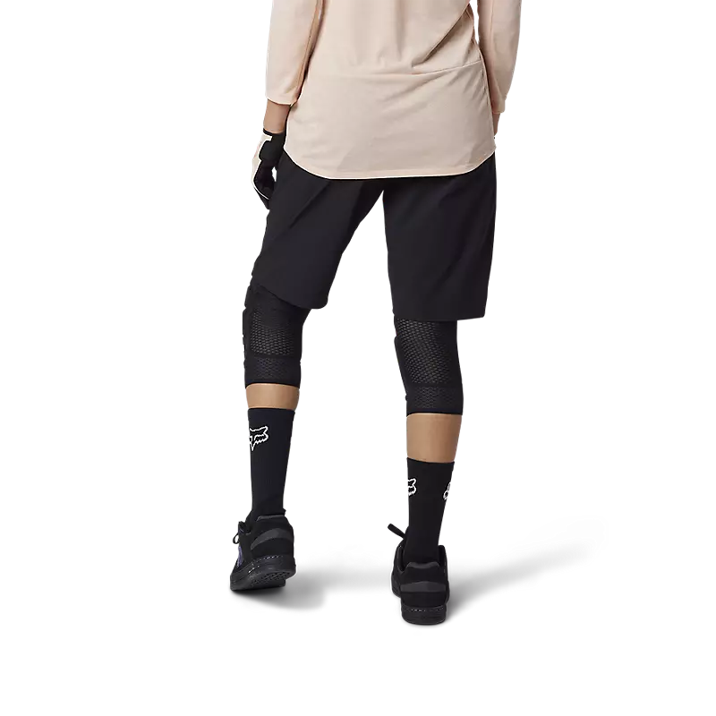 Fox Shorts Ranger Damen mit Innenhose Schwarz