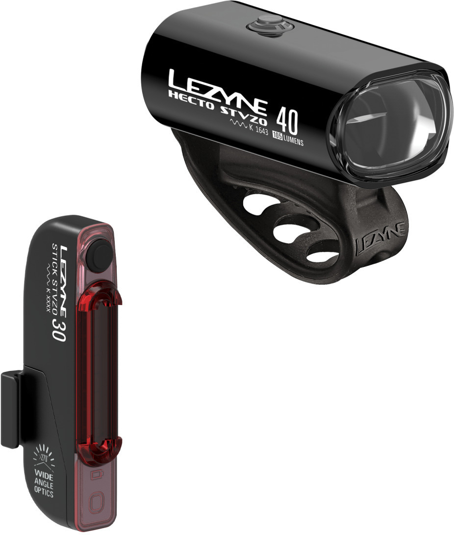 Lezyne Beleuchtungsset Hecto Drive 40 StVZO +