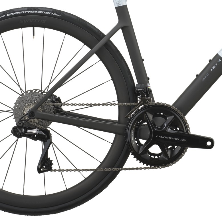 Scott Addict RC Pro Rush White Carbon Black