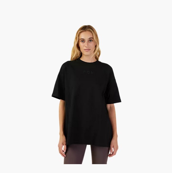 Fox Premium T-Shirt Wordmark Damen Schwarz