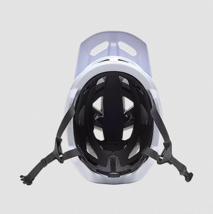 Fox Speedframe Solid Helm Weiß