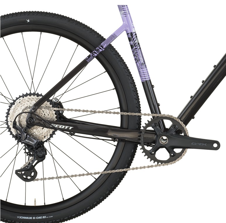 Scott Speedster Gravel 10 Black Tulip Purple