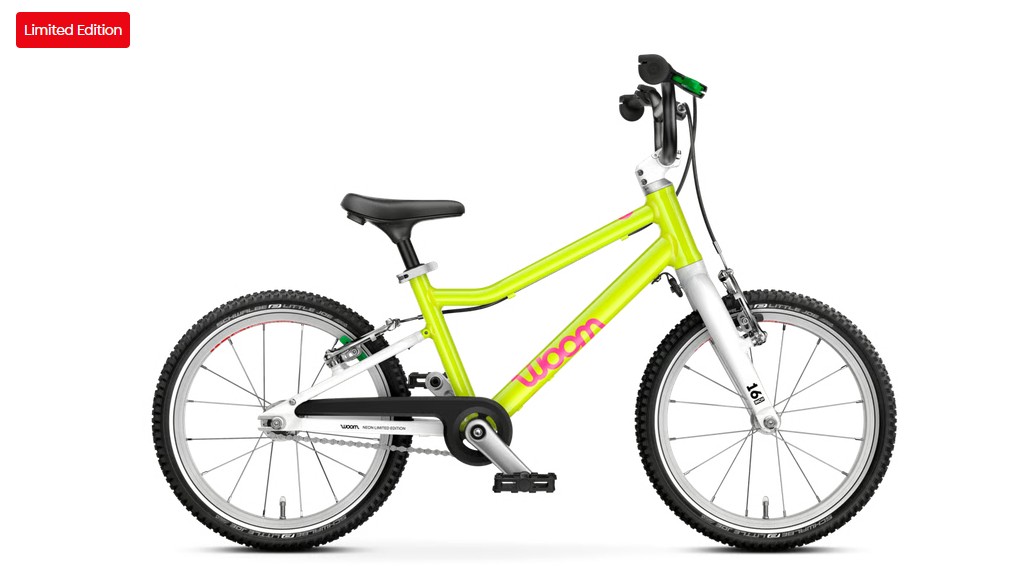 woom GO 3 neon lime Limited Edition