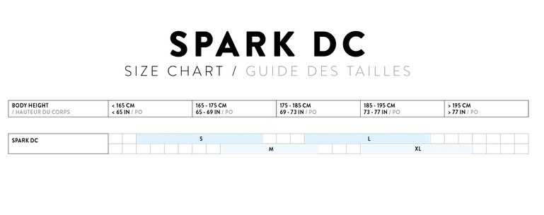 Scott Spark DC 10 Mist Blue