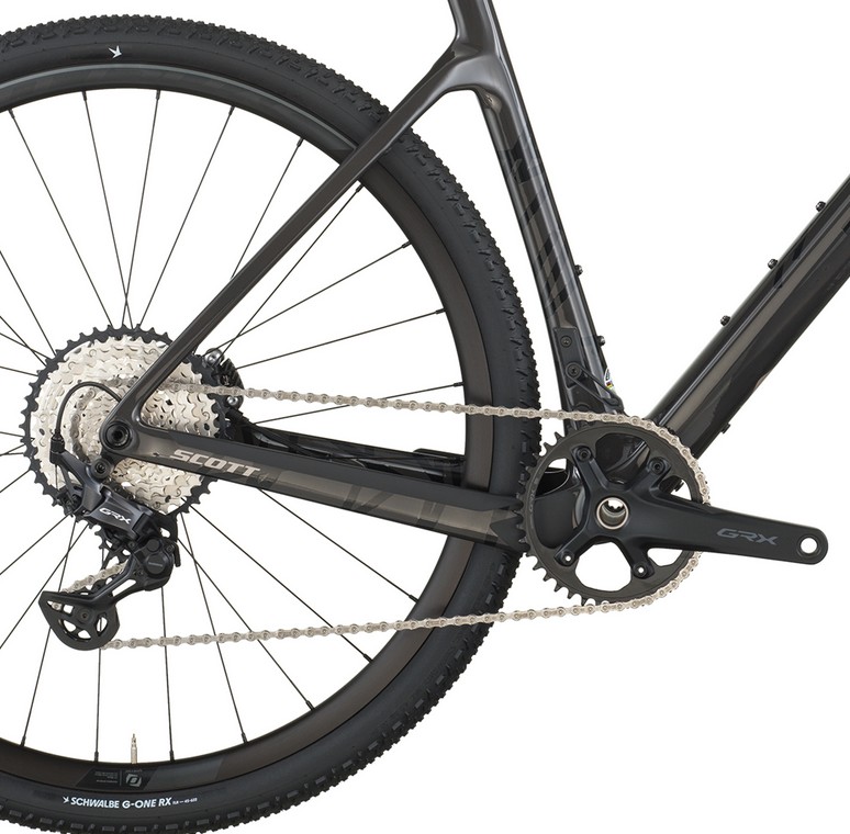 Scott Addict Gravel 30 Carbon Black