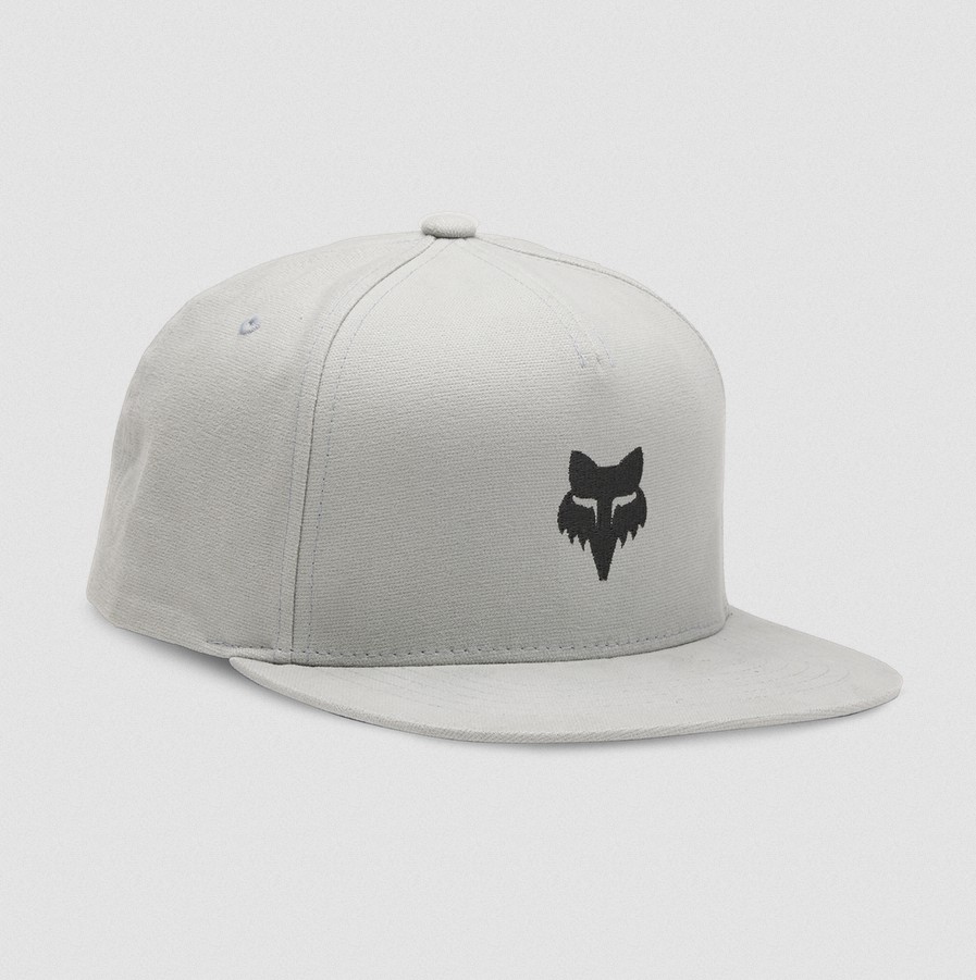 Fox Snapback-Kappe Fox Head Stahlgrau