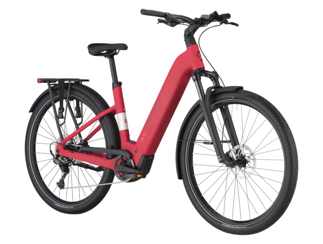 Scott Sub 30 Wave Raspberry Red