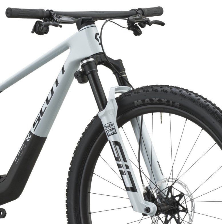 Scott Spark RC World Cup Cumulus White Carbon Blk