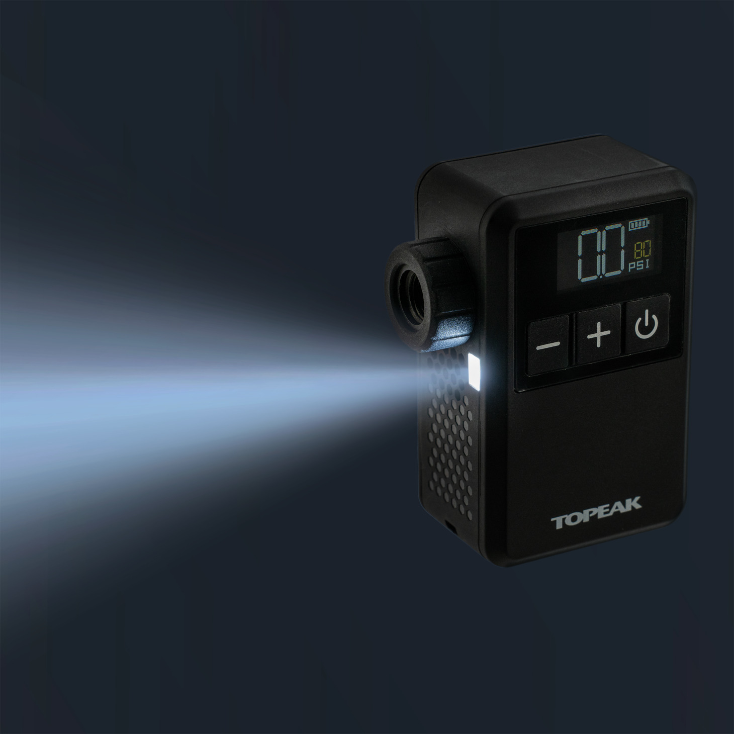 Topeak E-Booster Digital Mini Fahrradpumpe