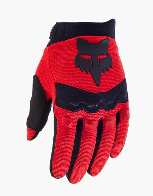 Fox Handschuhe Dirtpaw Jugend Fluoreszierendes Rot
