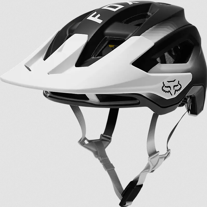 Fox Helm Speedframe Pro Fade Schwarz Weiss