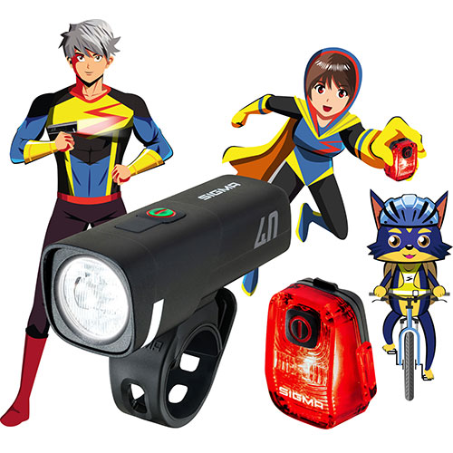 Akku-Beleuchtungsset AURA 40 & HIRO 10 USB-C