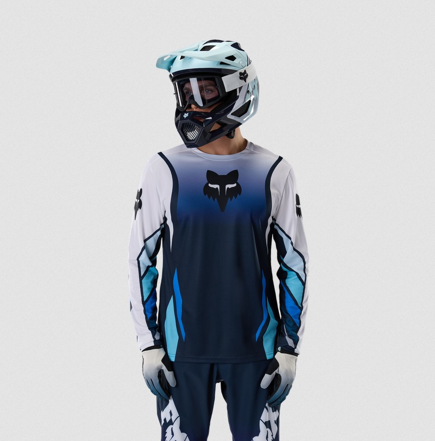 Fox Ranger Langarm Jersey Foundry Mitternachtsblau