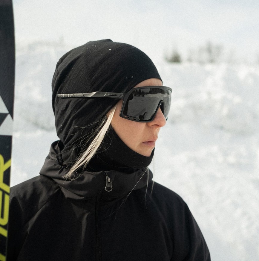 CHPO Henrik Black Black Fahrradbrille