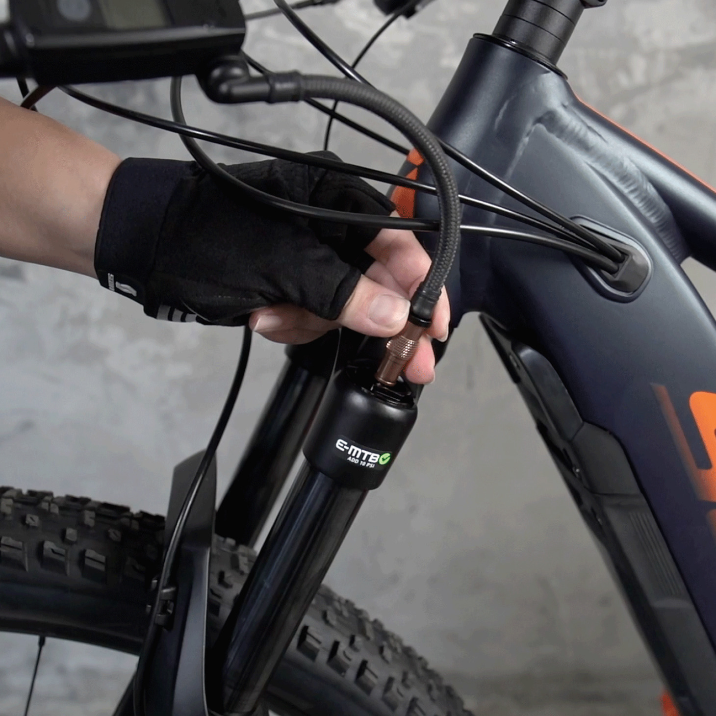 Topeak Pocket Shock Digital Dämpferpumpe 300 psi