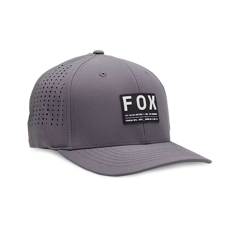 Fox Flexfit Kappe Cap Non Stop Stahlgrau