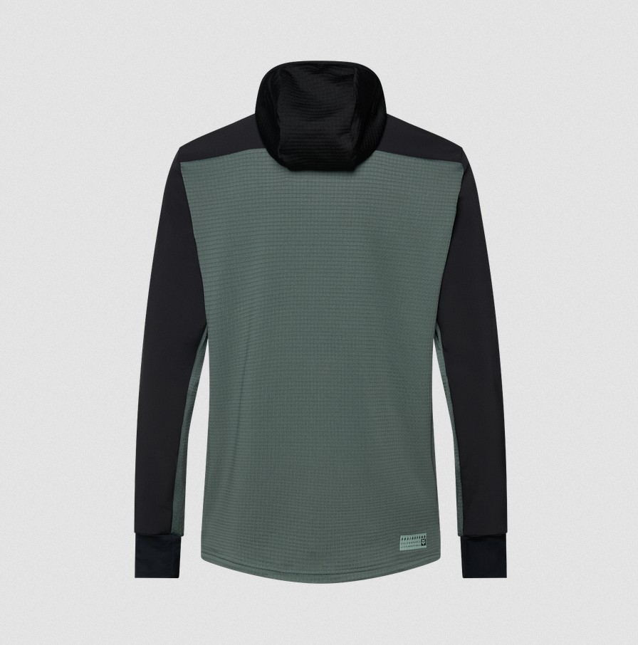 Fox Kapuzenpullover Defend Thermal Salbei Grün