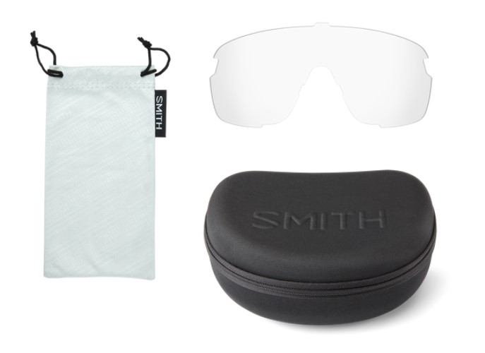 Smith Bobcat Black ChromaPop Red Mirror