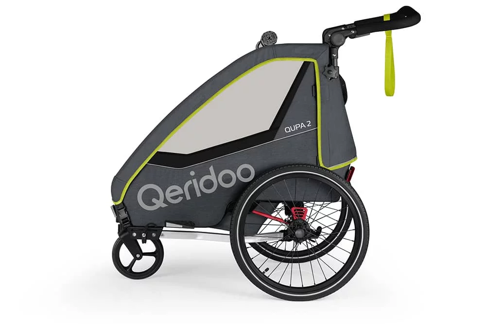 Qeridoo Qupa 2 Kinderanhänger Zweisitzer