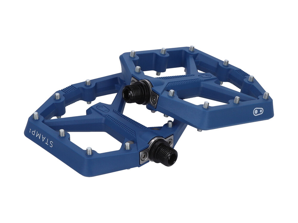 Crankbrothers Stamp 1 Plattform-Pedal navy blue V2