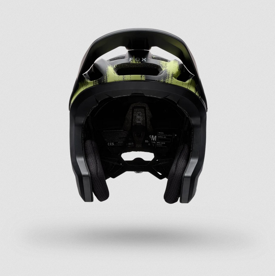 Fox Dropframe Pro Flow Helm Schwarz