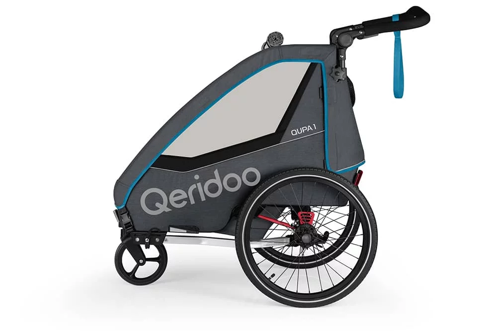 Qeridoo Qupa 1 Kinderanhänger Einsitzer