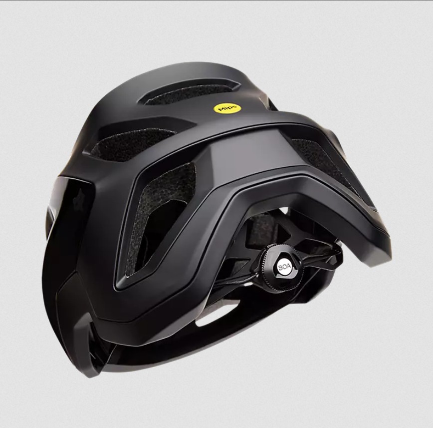 Fox Speedframe Pro Matt Schwarz Helm