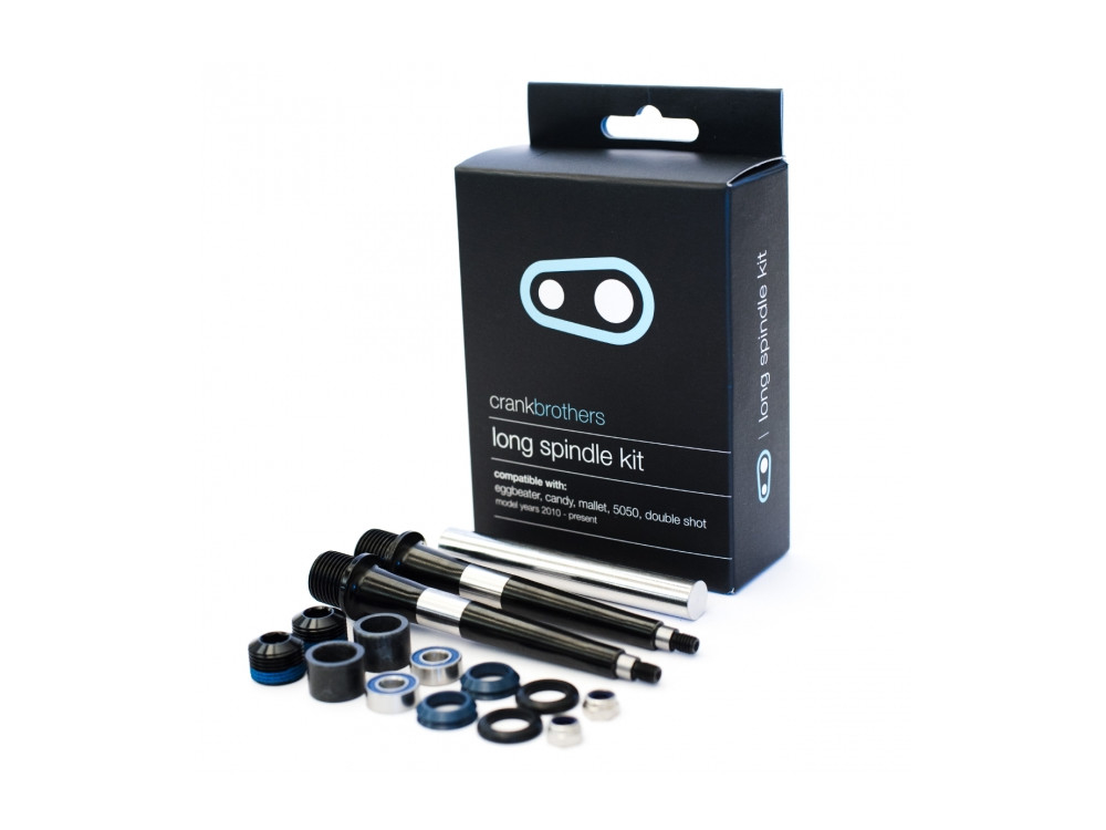 Crankbrothers Spindle Achsen Upgrade Kit long