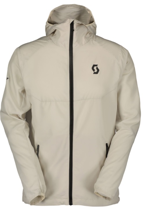 Scott Jacke Explorair Light Windbreaker Dust White