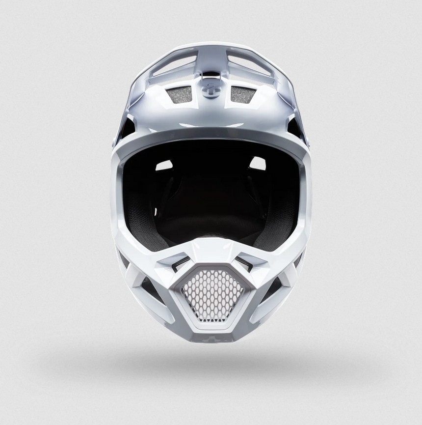 Fox Rampage Helm Weiß
