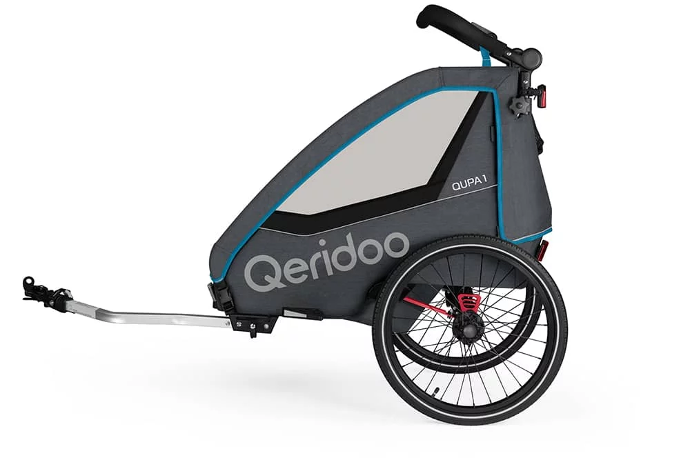 Qeridoo Qupa 1 Kinderanhänger Einsitzer