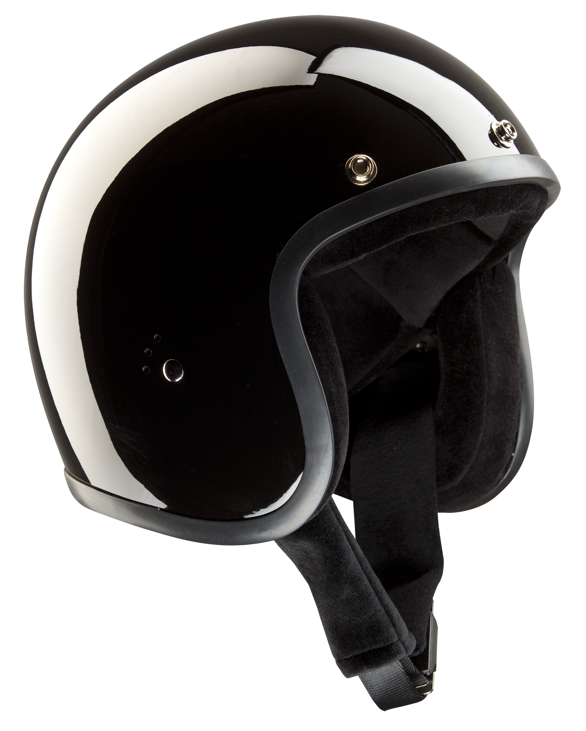 Helm Bandit JET glänzend schwarz - L