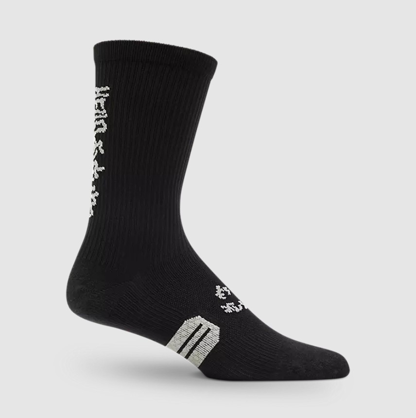 Fox Ranger Hello Future MTB Socken Schwarz 8"