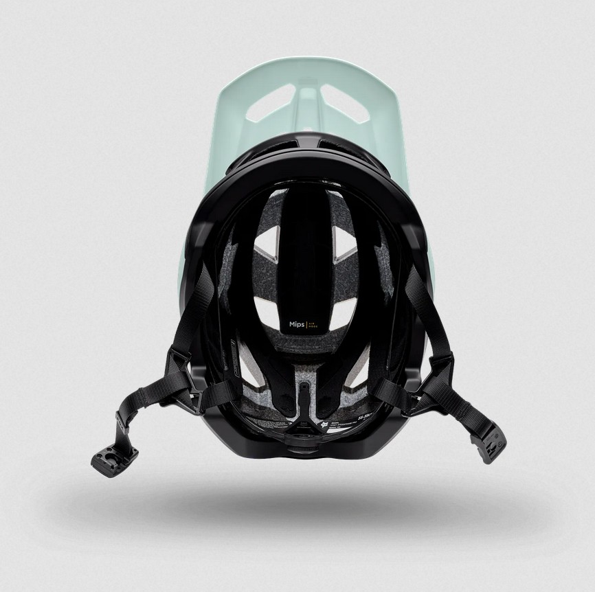 Fox Speedframe Pro Backfade Helm Frostblau