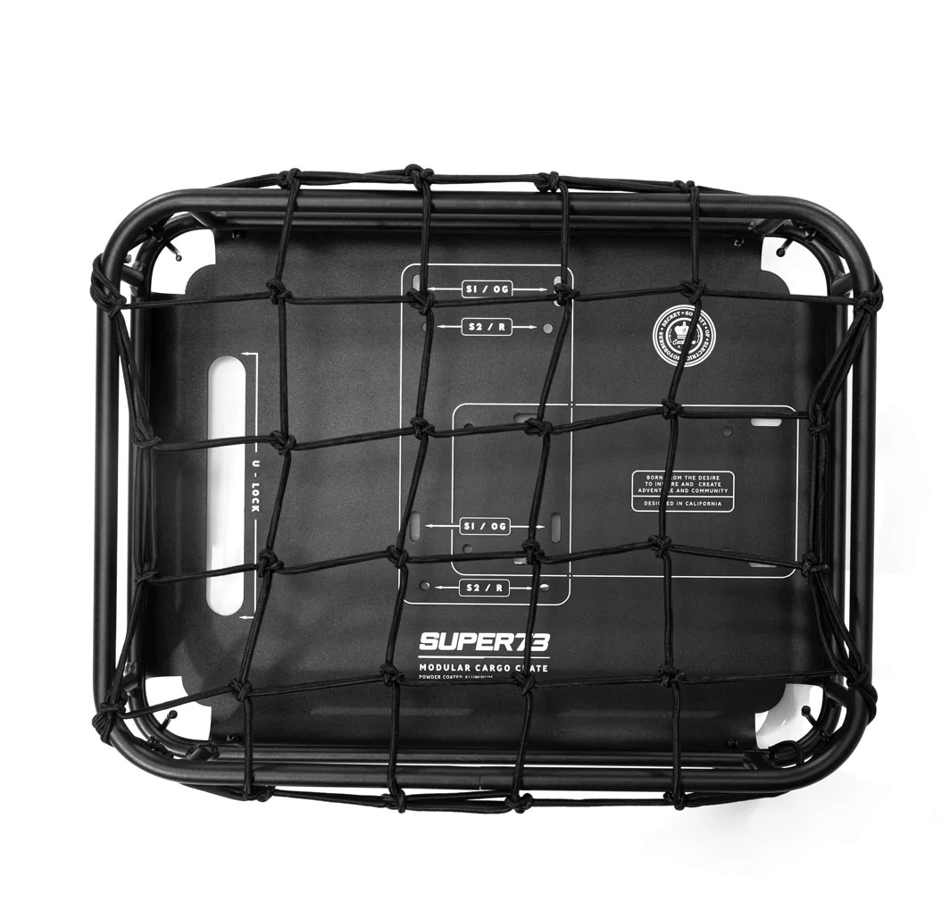 Super73 Modular Cargo Crate With Net