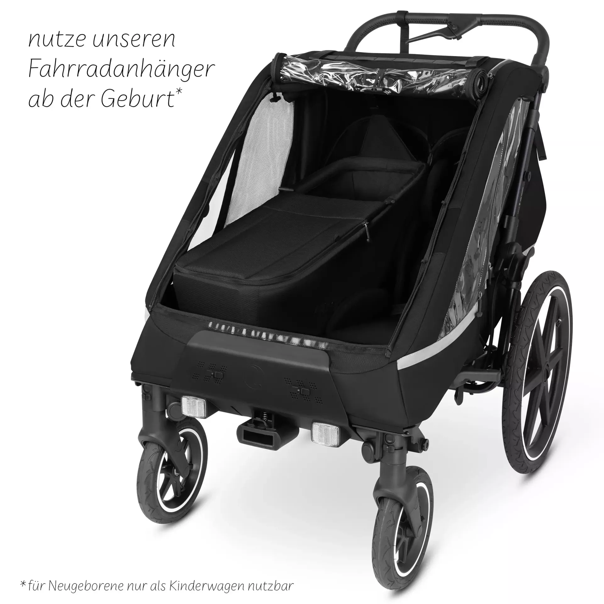 ABC Design Neugeboreneneinsatz für Fahrradanhänger